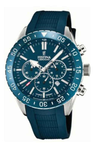 Festina Ceramic F20515/1 Reloj Para Hombre Analógico De