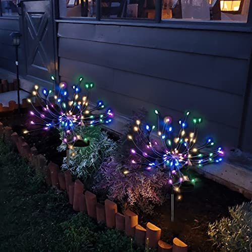 Luces Solares Para Jardín Luces Solares Para Fuegos Artifici