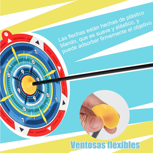 Juego De Arco Y Flecha, Juego De Tiro Con Arco Viene Con 13