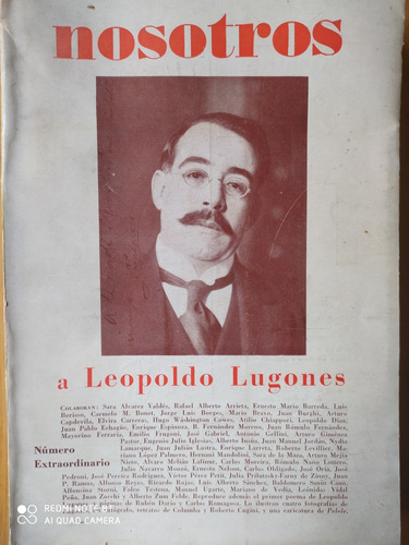 Revista Nosotros Números 26-28 / Leopoldo Lugones