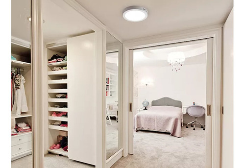 Plafon Led De Aplicar Circular 18W Calido/ blanco