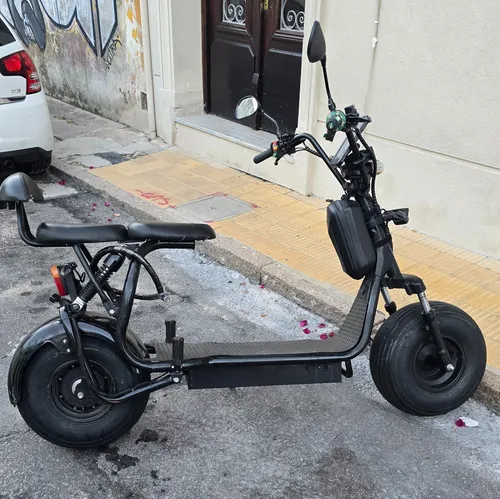 Scooter Electrico Citycoco Bateria Nueva 24ah - 55km Negro (Usado)