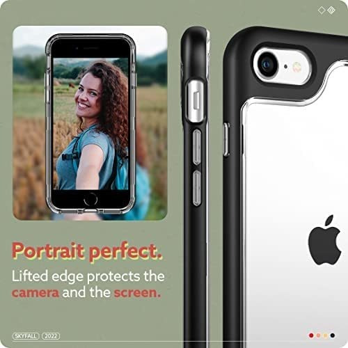 Imagen 6 de 7 de Funda Caseology Skyfall Para iPhone Se2020/8/7 Black