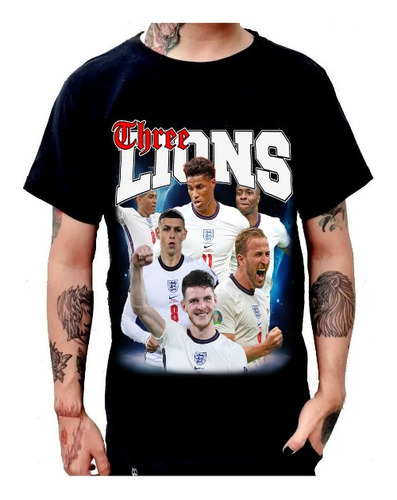 Playera Futbol Jugadores Selección Inglaterra