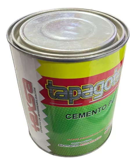  Cemento Plástico Impermeabilizante Tapagoteras Texsa 1/4gal