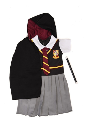 Disfraz Hermione Granger Juego Harry Potter Con Capa S/manga