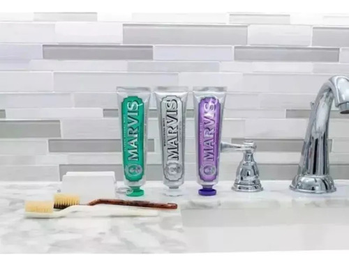 Para Creme Dental Branqueador Marvis Mint 85 Ml