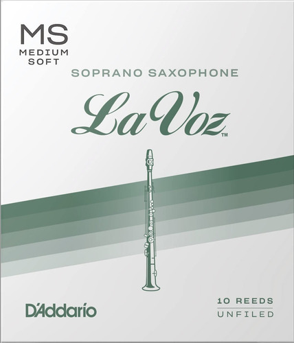 La Voz Soprano - Cañas Para Saxofón (10 Unidades)