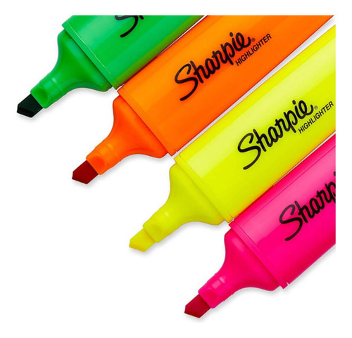 Set Destacadores Sharpie Blade 4 Colores