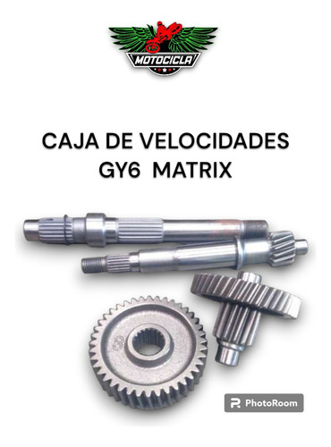 Caja De Velocidades Para Moto Gy6 Matrix