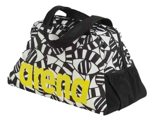 Bolsa Natación Arena Fast Shoulder Bag Allover Negro 002434
