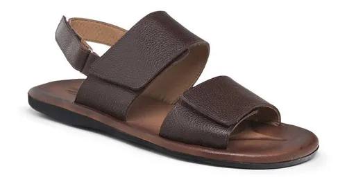 Sand lia Masculina Anat mica Velcro Sapatoterap 47303 2