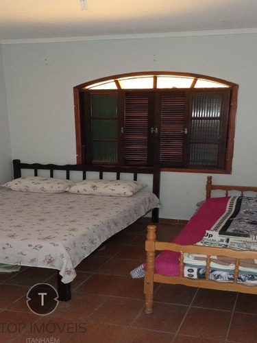 Imagem 9 de 30 de Linda Casa Com 3 Dormitórios No Centro De Itanhaém, Com Piscina E Churrasqueira A Menos De 300 Metros Da Praia. - Ca00833 - 70630852