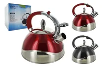 Comprar Caldera Acero Inox 3lt C\u002Fsilbato Doble Fondo Asa Silicona