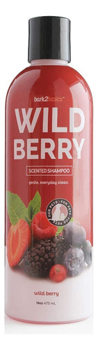 Bark2basics Wild Berry - Champu Para Perro, 16 Onzas, Deriva