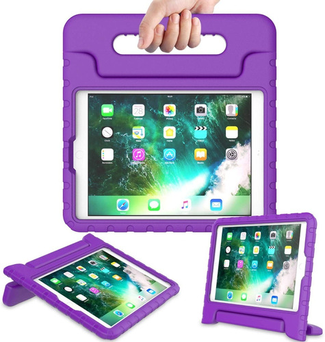 Funda De Tablet Niños Anti Golpes Engomada Para iPad Air 9.7