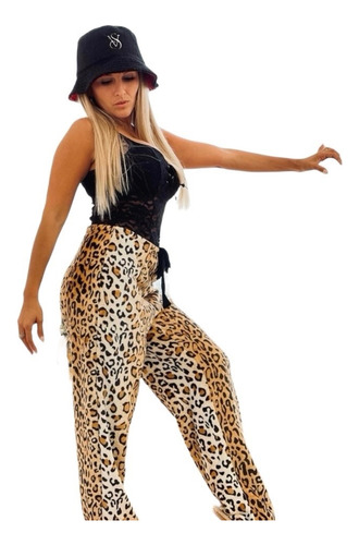 Pantalon Pijama Polar Soft Animal Print Todos Los Talles!!