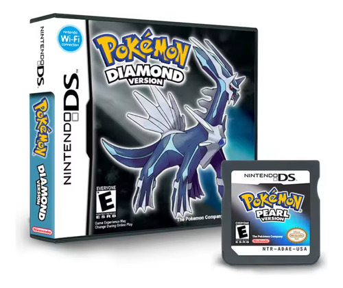 Cartucho R4 Pokémon Diamond Inglés Estuche Nintendo Ds