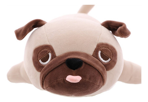 Almohada De Peluche Pug Dog, 50 Cm