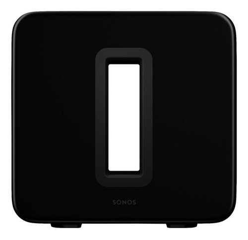 Alto-falante Sonos Sub Gen 3 portátil com wifi black 100V/240V 