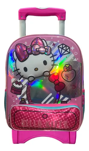 Mochila hello kitty con ruedas hotsell