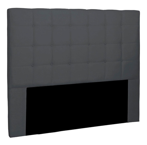Cabeceira D'rossi Verona Para Cama Box Casal 140 Cm Suede Cor Cinza