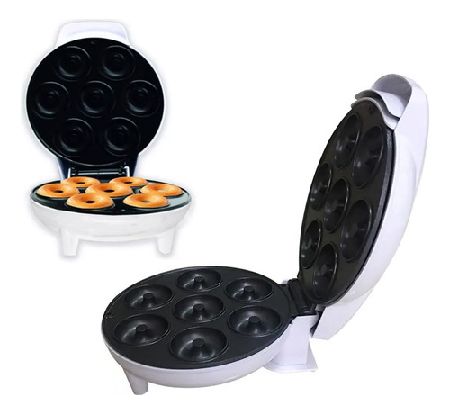 Mini Máquina De Donas 7 Donitas Electrodomestico Para Cocina