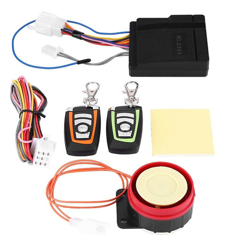 W Sistema De Alarma Antirrobo Para Motocicleta Con Mando A