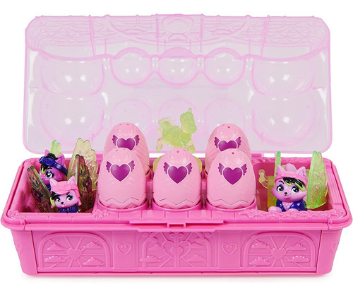 Hatchimals Colleggtibles, Caja Familiar De Llamas De Catión 