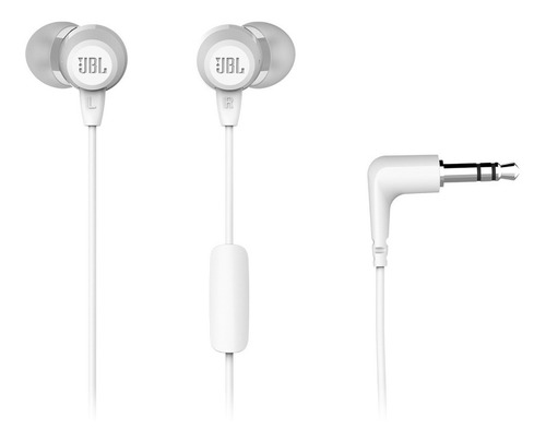 Imagen 4 de 4 de Audífonos in-ear JBL C50HI blanco
