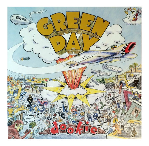 Green Day - Dookie -  Lp Vinilo + Libro La Nacion 