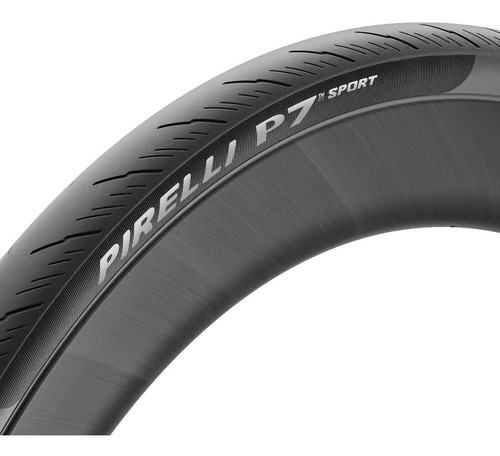 Par De Llantas Bicicleta Ruta Pirelli P7 Sport 700 + Cámaras Color Negro