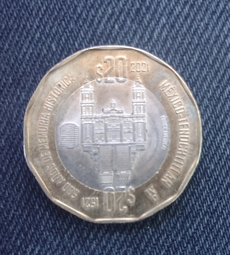 Moneda De 20 Pesos Conmemorativa