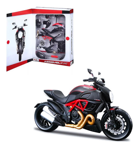 Moto Assemblyline Ducati Escala 1:12 1/12 Maisto Coleccion