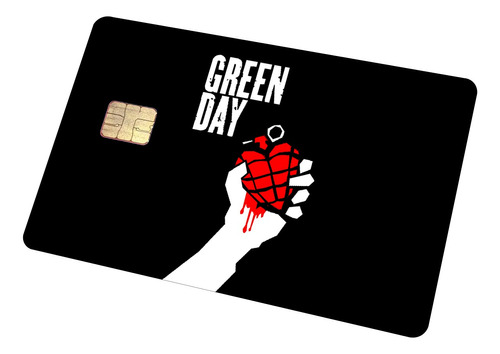 Sticker Para Tarjeta Nuevo Banda Green Day Rock A Elegir