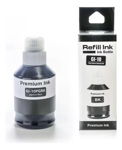 Tinta Gi-10 Pgbk Negro Compatible Con Impresora Canon G6010