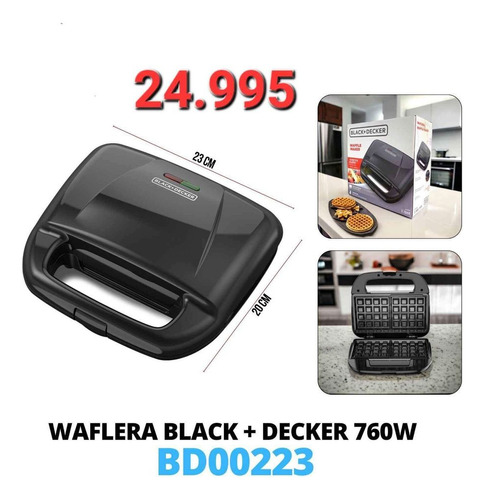 Tu Desayuno Es Mejor Con La Wafflera De Black+decker