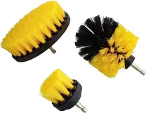 Comprar Juego Cepillos Lavado Tapizados Llantas Alfombras Packx3 Y14