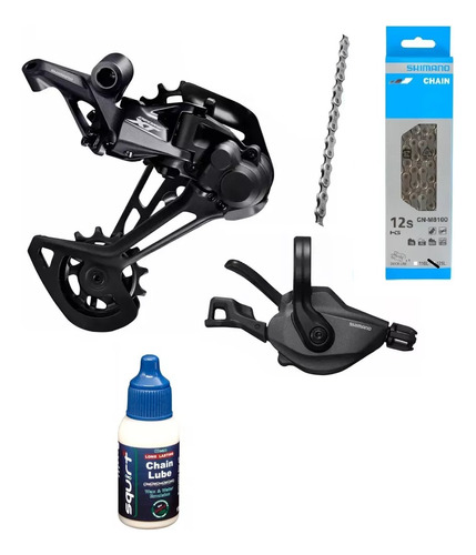 Kit Shimano Deore Xt Rd-m8100 Sgs  Mtb Cn-m8100 126l Shadow+