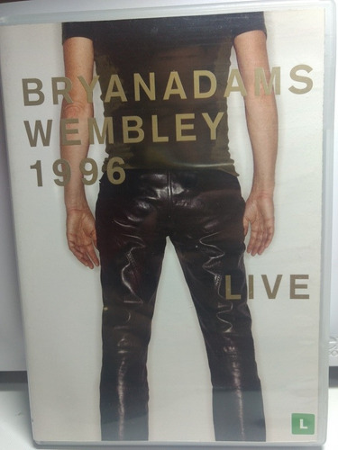 Dvd Brayan Adams Wembley 1996   Gratis  Carta Registrada. 