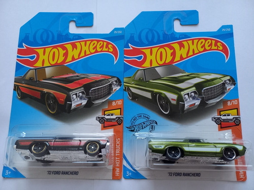 Pack 72 Ford Ranchero Camionetas - Hot Wheels