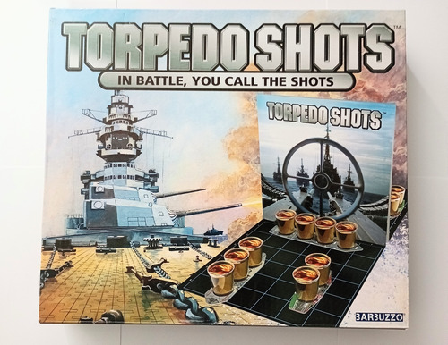 Batalla Naval Juego De Mesa Para Beber Torpedo Shots Drink