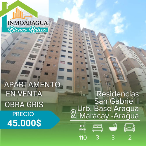 Apartamento En Venta/ Residencias San Gabriel I Urbanización Base Aragua/ Pg1112