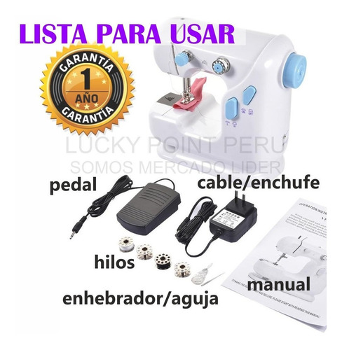 Imagen 4 de 6 de Maquina De Coser Recta Pro Domestika Original 1 Año Garantia