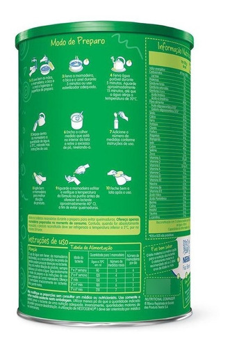 Fórmula Infantil Sem Glúten Nestlé Nestogeno 1 Lata 1.2kg
