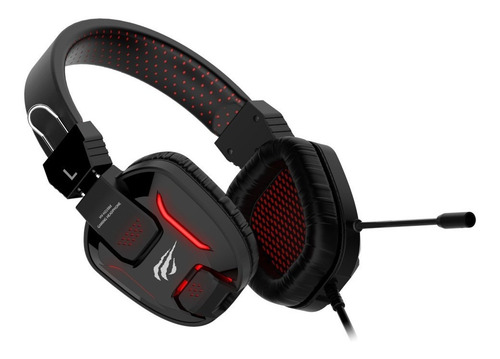 Imagen 5 de 6 de Audifono Gaming Alámbrico Negro 3.5mm Usb Havit H2168d