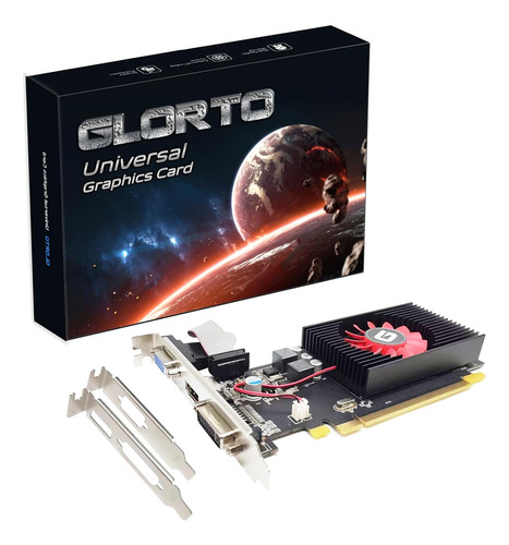 Tarjeta Gráfica De Bajo Perfil Radeon Hd 5450 1gb Ddr3, P...