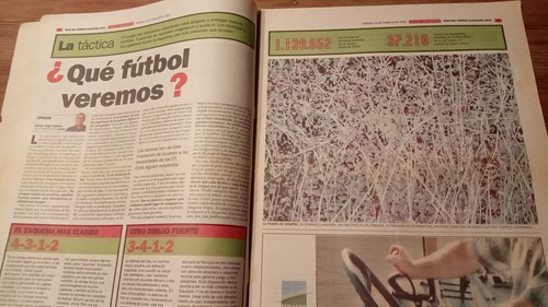 Suplemento Deportivo Clarín Guía Clausura 2003 Fixture 14/2 (Usado)