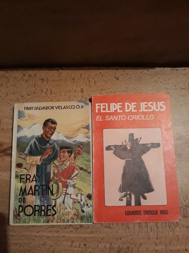 Felipe De Jesús + Fray Martín De Porres , Libros 