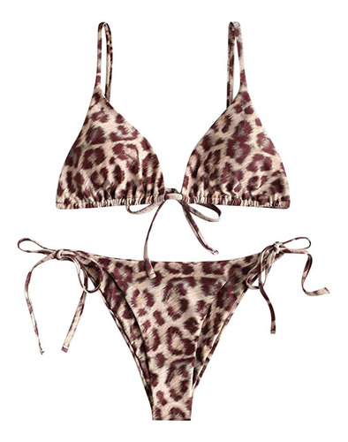 Biquíni Snake Strap Sexy Bikini Split Maiô